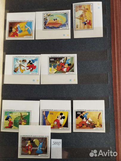 Почтовые марки Монголии