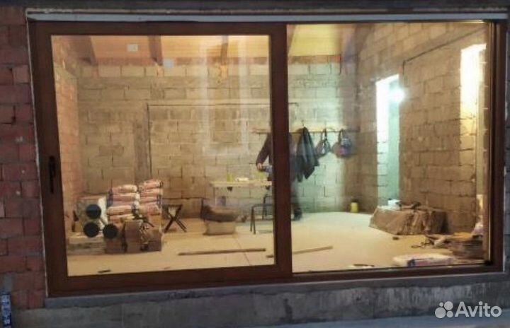 Раздвижная система алюминевые тёплые холодные