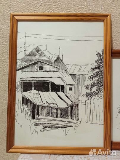 Картина- Графика, Акварель, Пейзажи