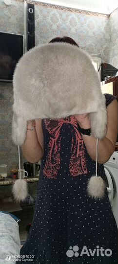 Шапка норковая женская бу