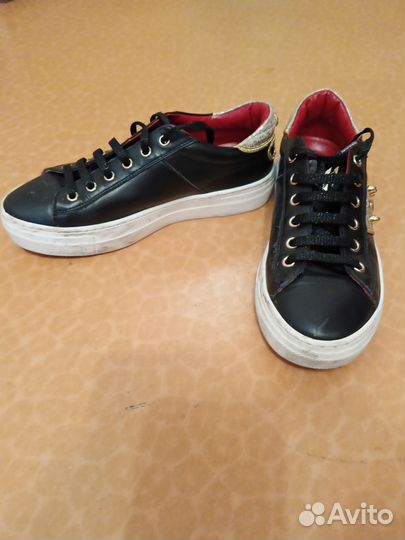 Кожаные кеды 35 раз Cesare paciotti