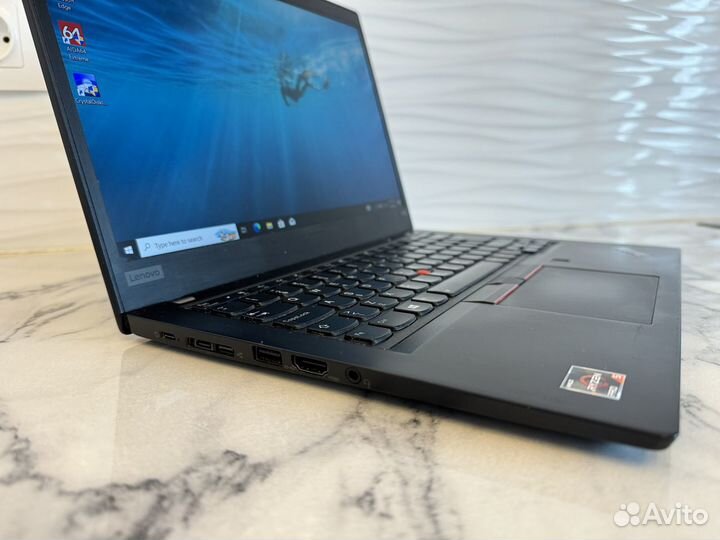 Легенда ThinkPad X395 Ryzen 5 RAM 16gb SSD 256GB