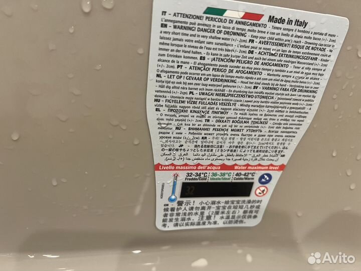 Детская ванночка для купания ok baby