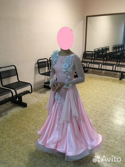 Платье стандарт для бальных танцев, Ю-1