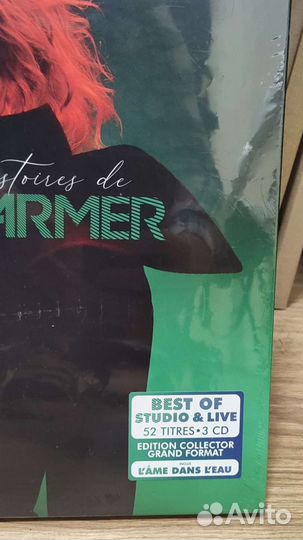 Mylene Farmer Histoires de Best Of 3CD Coffret
