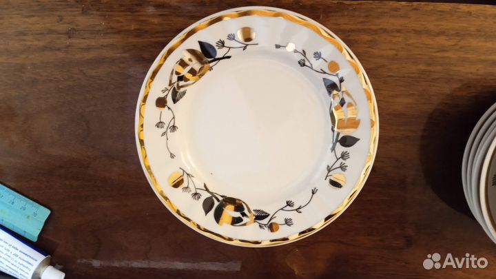 Cервиз Золотая роза