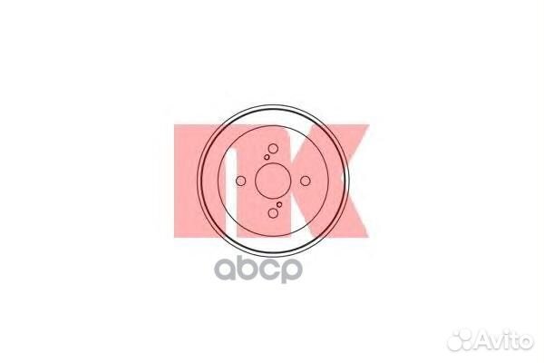 254516NK барабан тормозной Toyota Corolla 1.32