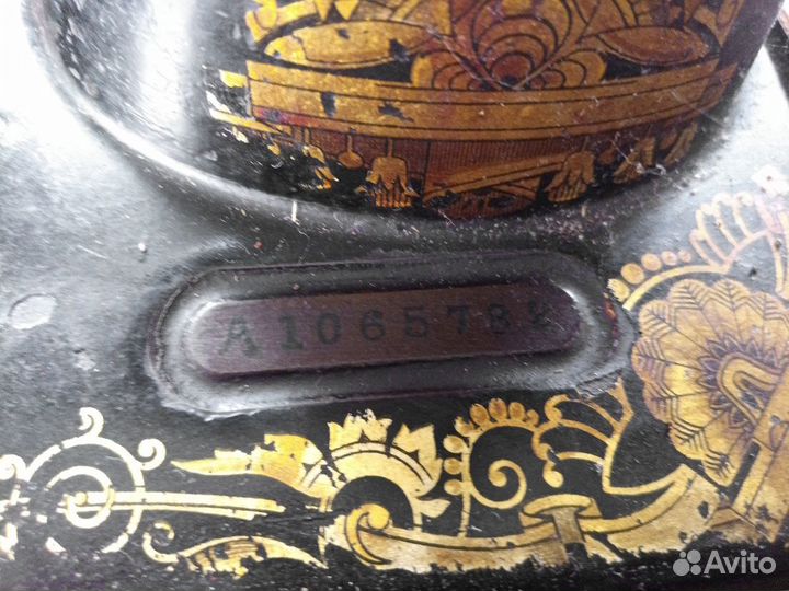 Рабочая швейная машинка Singer 1910 г