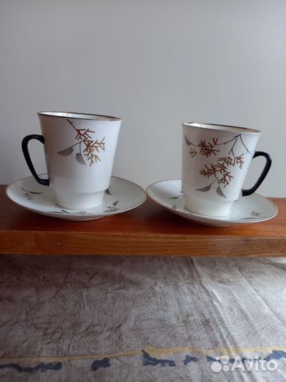 Чашка с блюдцем кофейная лфз