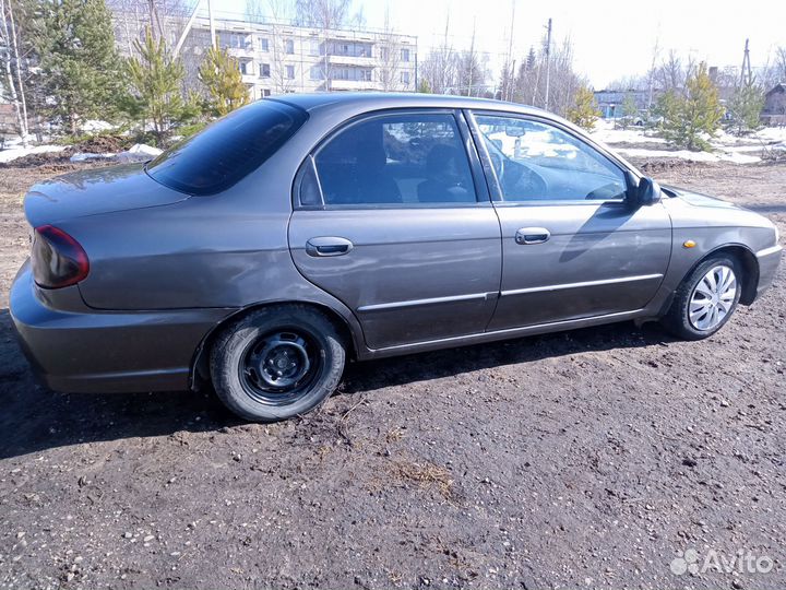 Kia Spectra 1.6 МТ, 2006, 212 547 км