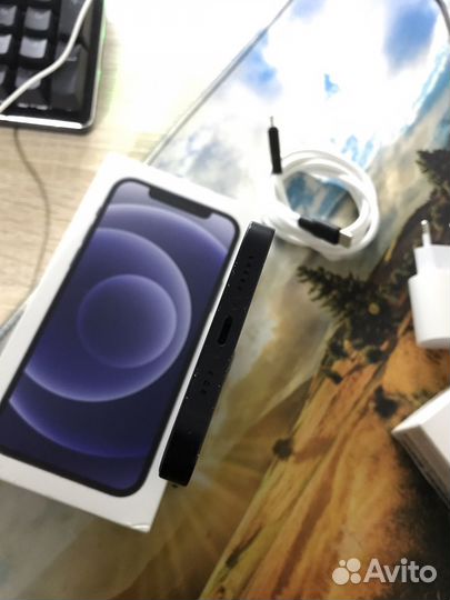 iPhone 12 black 128gb рст 90 акб