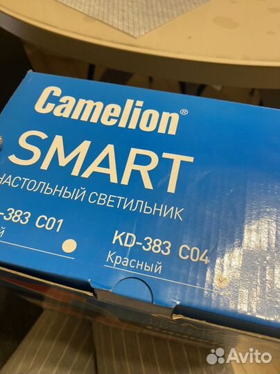 Лампа детская настольная Camelion KD-383 Машинка