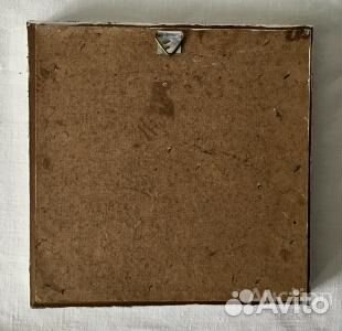 Настенное панно. Олово. Дерево. Германия