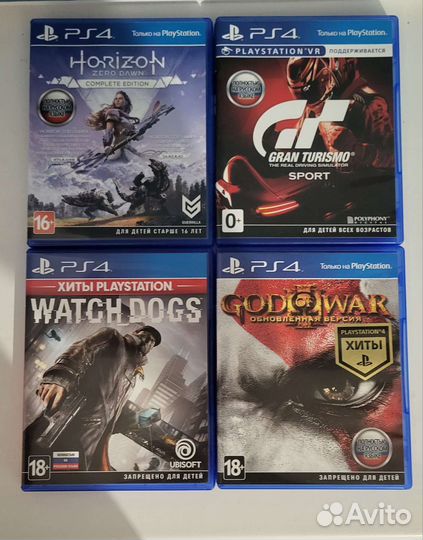 Игры для приставок ps4