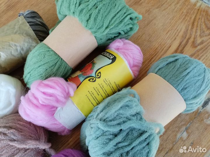 Пряжа нитки для вязания