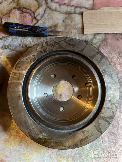 Тормозные диски зад nissan Murano (Z50)