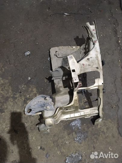 Hyundai accent передний правый лонжерон