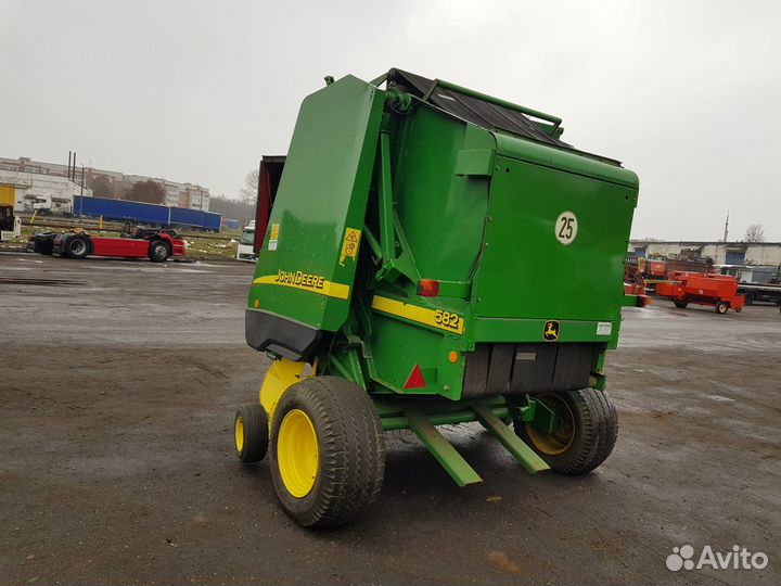 Пресс-подборщик John Deere 582, 2003