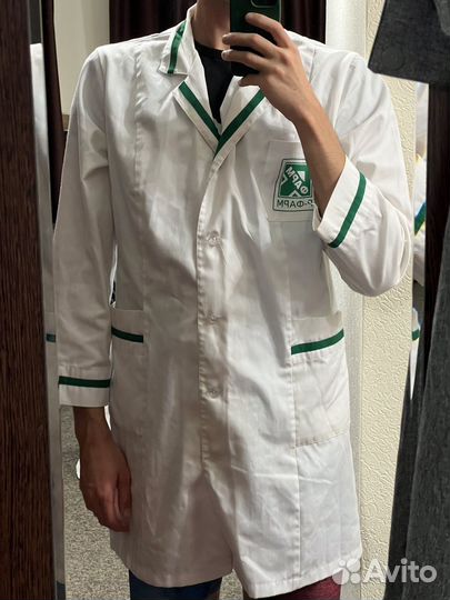 Халат химический/медицинский