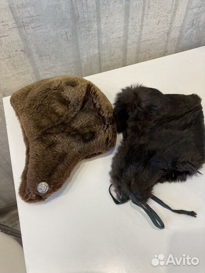 Шапка детская СССР натуральный мех