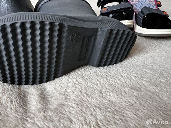 Резиновые сапоги nordman 26-27р. Новые сандали 26р