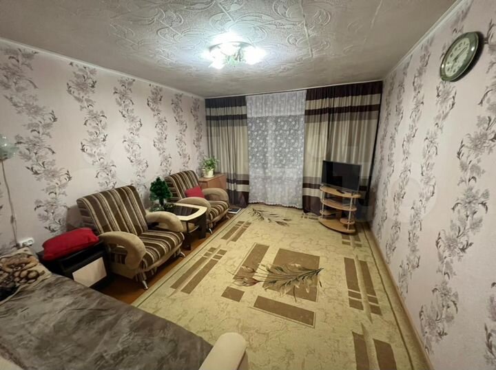 3-к. квартира, 55 м², 1/2 эт.