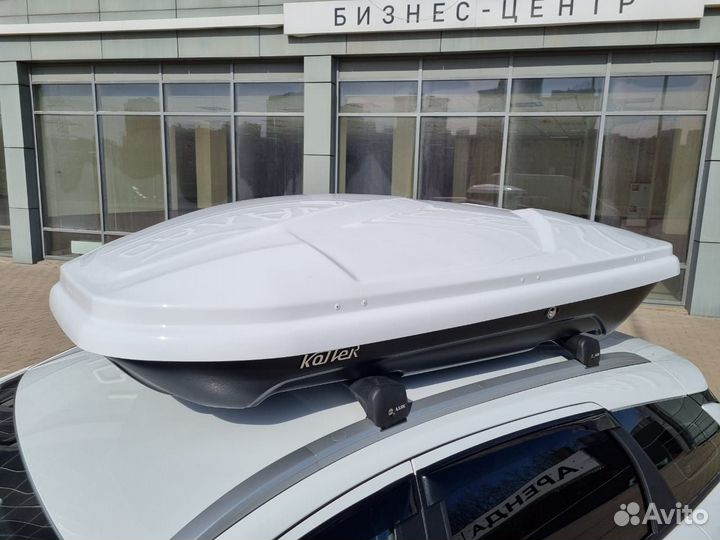 Автобокс Koffer S480 белый глянец