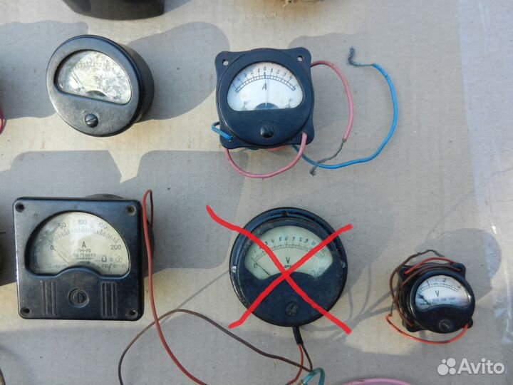 Вольтметры, амперметры, омметр, СССР