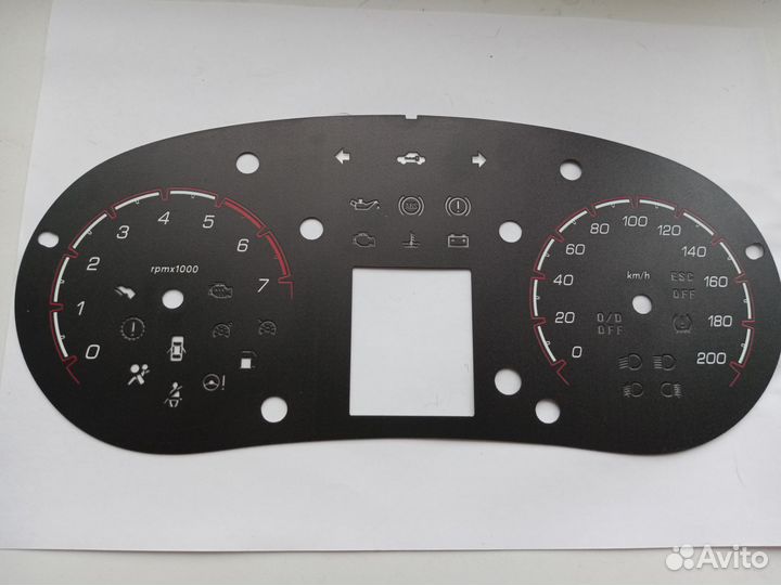 Накладка на прибору гранта 2