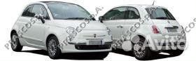 Заглушка бампера заднего Fiat 500 FT0301256 Prasco