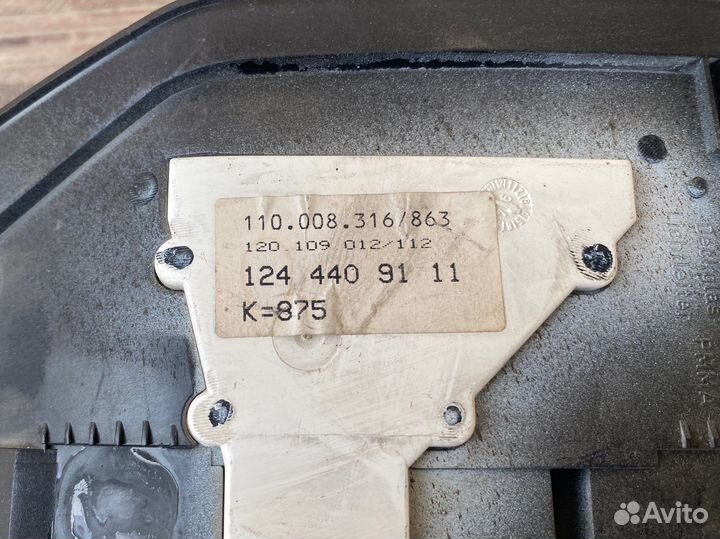 Щиток приборов Mercedes 124 e124 w124