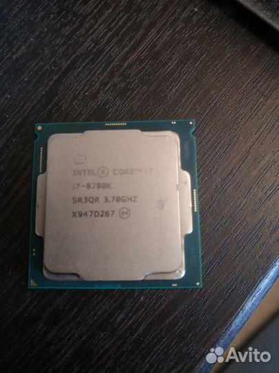 Процессор Core i7-8700K/6 яд/1151 v2