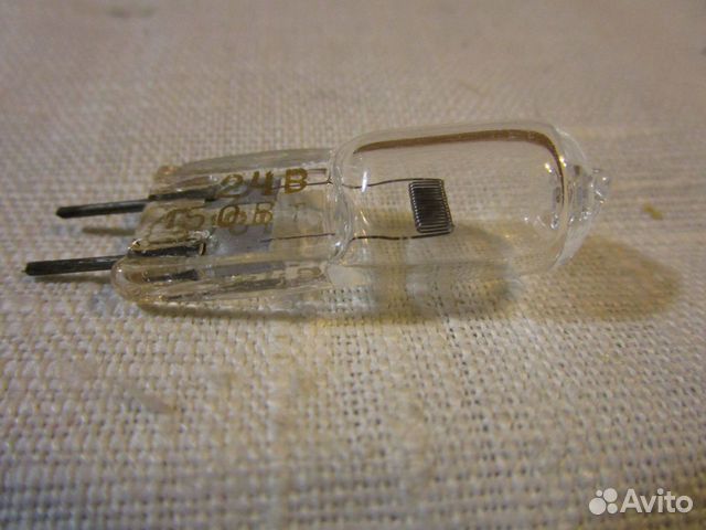 Лампы галогенные кгм24-150. СССР