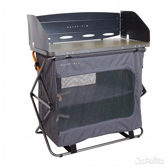 Кухня бокс с полками складная туристическая