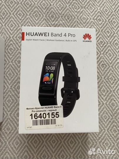 SMART часы huawei band 4 pro