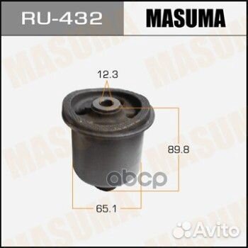 Сайлентблок nissan march задн. RU432 Masuma