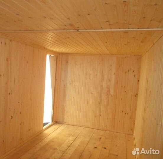 Хозблок (сарай) для дачи из имитации бруса