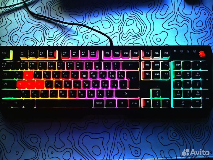 Игровая клавиатура A4Tech Bloody B135N