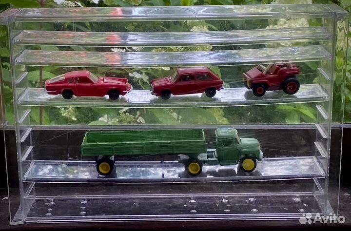 Коллекционная машинка СССР 1:43 с боксом лот 4шт