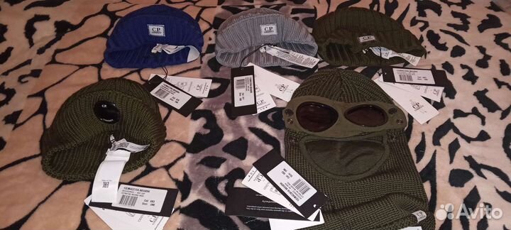 Cp company балаклава, шапки, оригинал