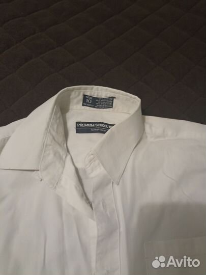 Рубашка белая 134
