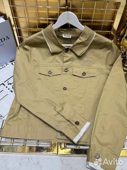 Джинсовая Куртка Miu Miu