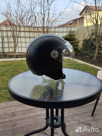 Открытый мотошлем