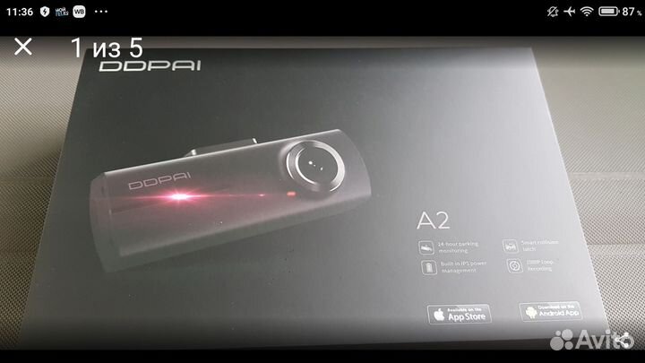 Видеорегистратор ddpal Mola A2