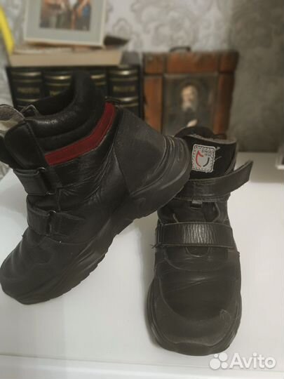 Зимние детские ботинки для мальчика