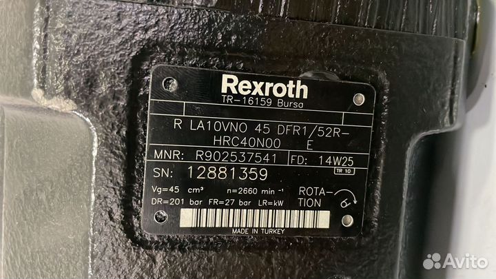 Гидронасос Rexroth TR-16159 Bursa