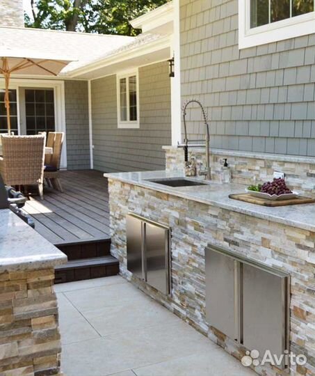 3D панелями из натурального камня