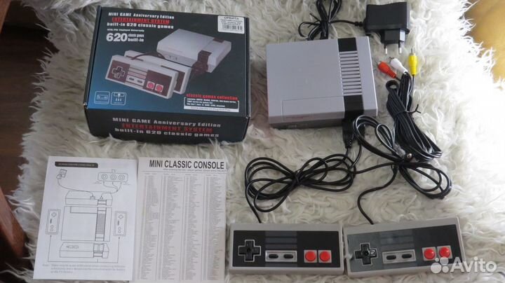 Игровая приставка 8 Bit + игры / 300игр / 440игр