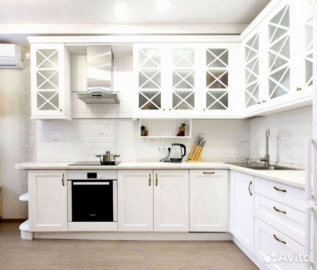 Современная кухня на заказ мдф фасады