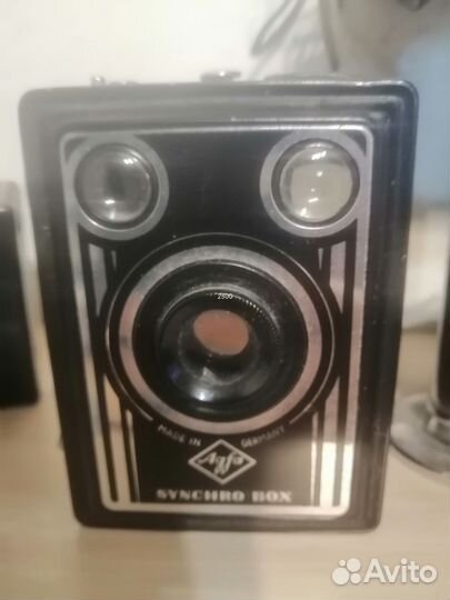 Фотоаппарат немецкий Agfa synchro box